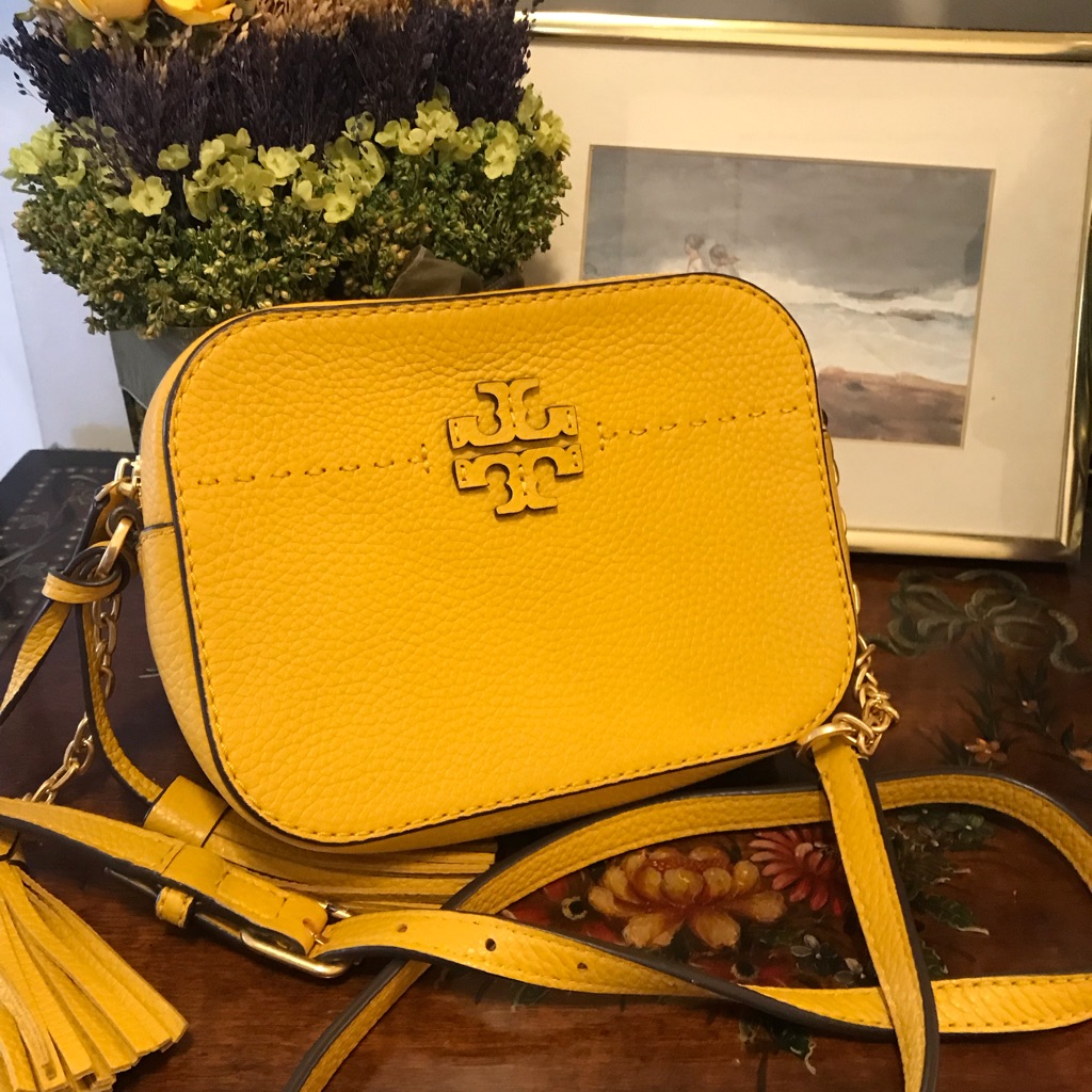 Nwot Tory Burch Mcgraw Camera Bag